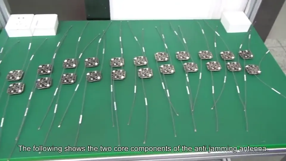 Inside the antenna — Navifort CRPA GNSS antenna video